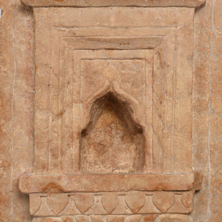 Lamp Recess Detail of Old Indian Stone Lamp Niche From Jaisalmer- 19thC | Indigo Antiques