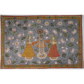 Painted Pichwai - Krishna & Gopis From Nathdwara - Rajasthan