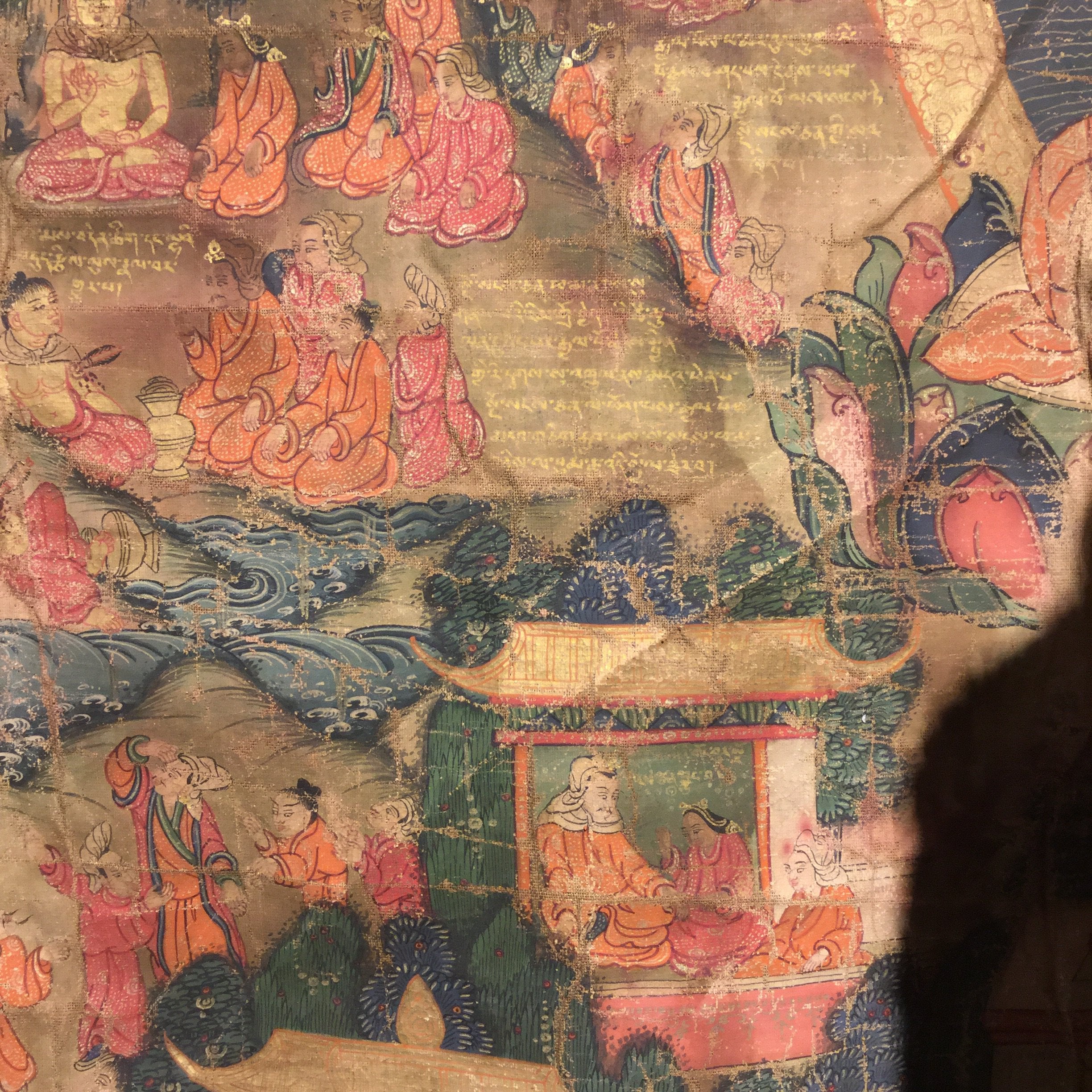 Thangka  - Tibetan Buddhist Painting on Cloth - 19thC | Indigo Oriental Antiques