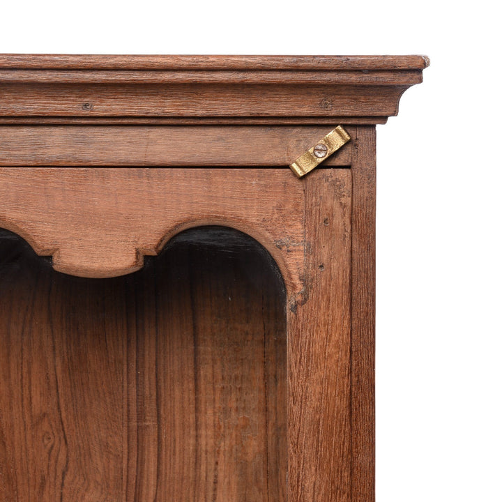 Glazed Teak Wall Cabinet From Gujarat - Ca 1930 | Indigo Antiques