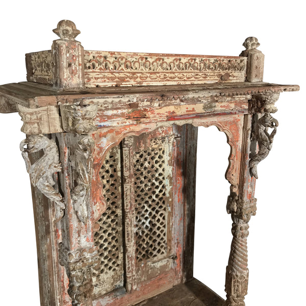 Painted House Temple From Patan, Gujarat - 19thC