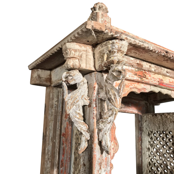 Painted House Temple From Patan, Gujarat - 19thC